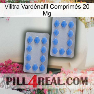 Vilitra Vardénafil Comprimés 20 Mg 20